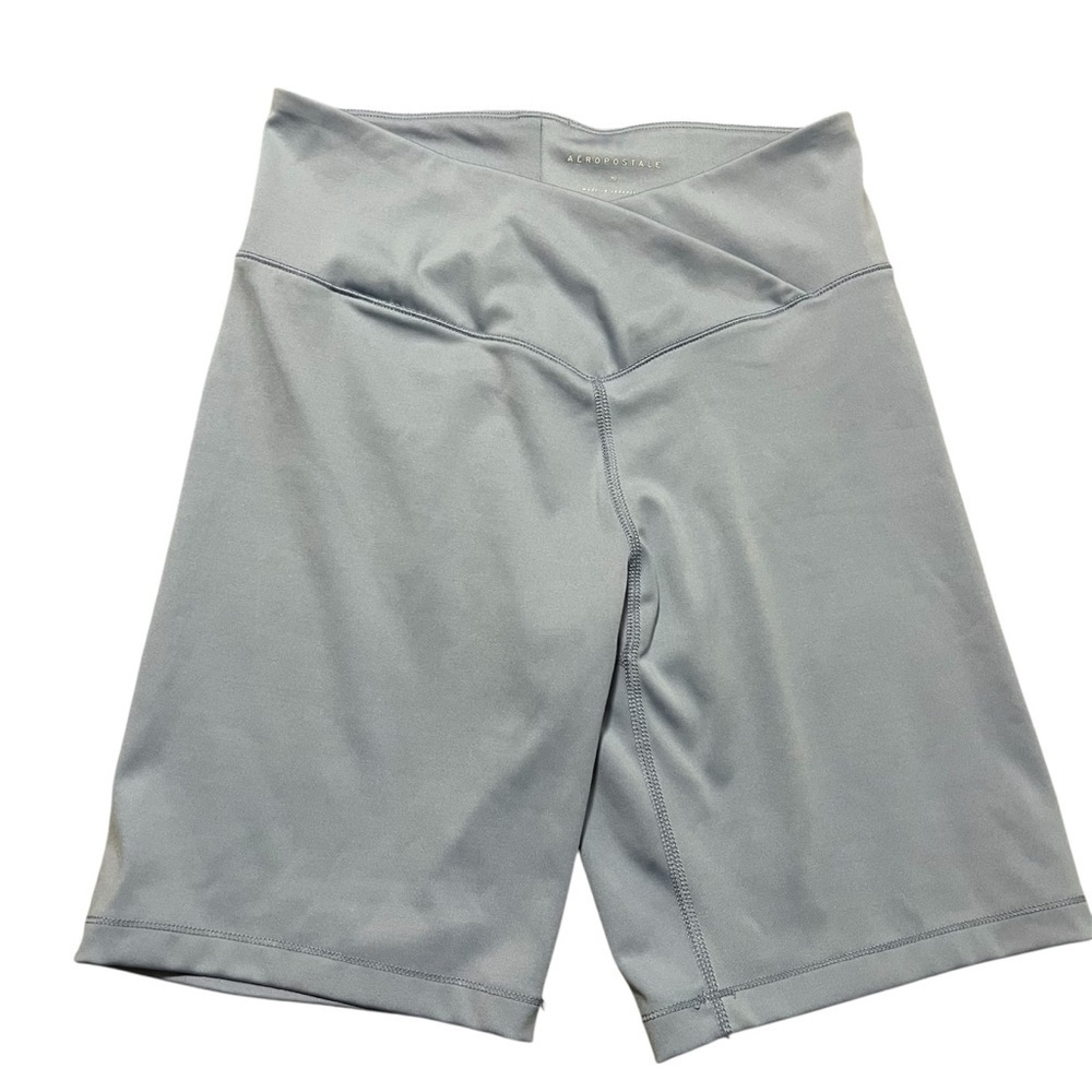 Aeropostale Flex Cross Bike Short Athletic Light Blue Size Medium Like New